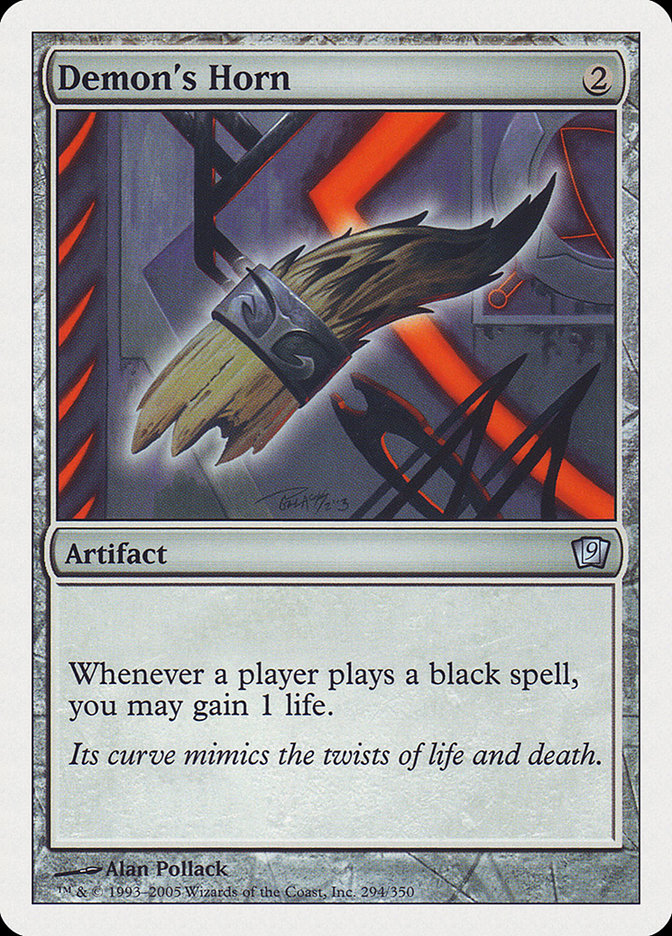 Demon's Horn [Ninth Edition] - Magic: The Gathering - Card Brawlers | Quebec | Canada |
