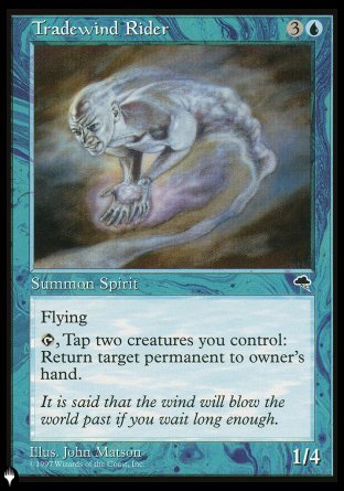 Tradewind Rider [The List] - Magic: The Gathering - Card Brawlers | Quebec | Canada |