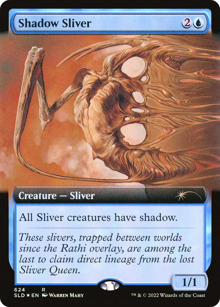 Shadow Sliver (Extended Art) [Secret Lair Drop Promos] - Magic: The Gathering - Card Brawlers | Quebec | Canada |