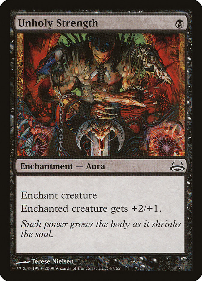 Unholy Strength [Duel Decks: Divine vs. Demonic] - Magic: The Gathering - Card Brawlers | Quebec | Canada |