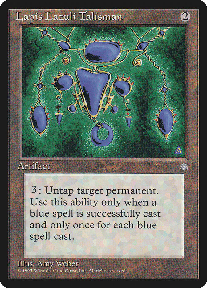Lapis Lazuli Talisman [Ice Age] - Magic: The Gathering - Card Brawlers | Quebec | Canada |