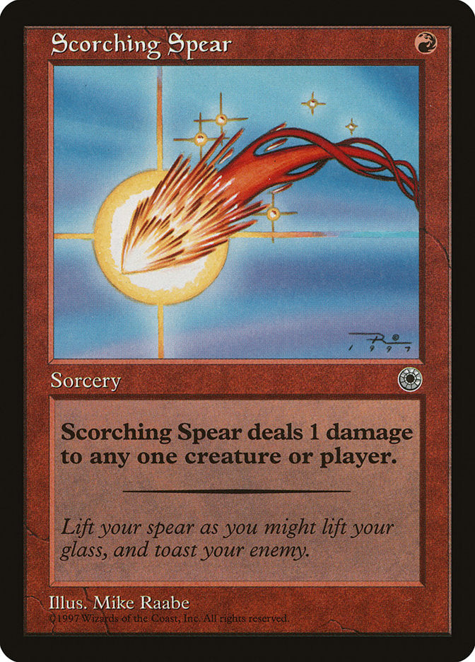 Scorching Spear [Portal] - Magic: The Gathering - Card Brawlers | Quebec | Canada |