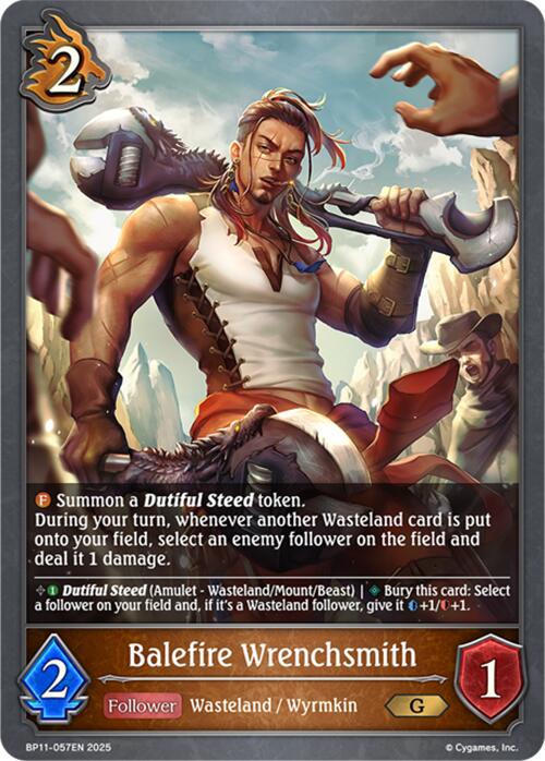 Balefire Wrenchsmith (BP11 - 057EN) [Bullet of Fate] - Card Brawlers