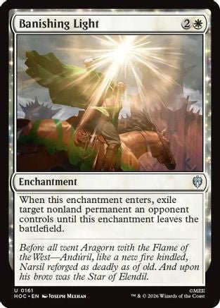 Banishing Light (HOC-161) - The Hobbit: Eternal-Legal - Card Brawlers