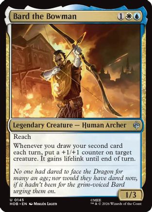 Bard the Bowman (HOB-145) - The Hobbit Foil - Card Brawlers