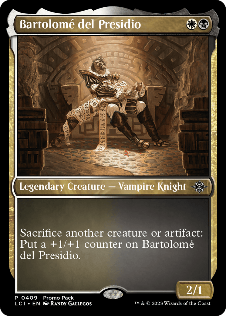 Bartolome del Presidio (Promo Pack) [The Lost Caverns of Ixalan Promos] - Card Brawlers
