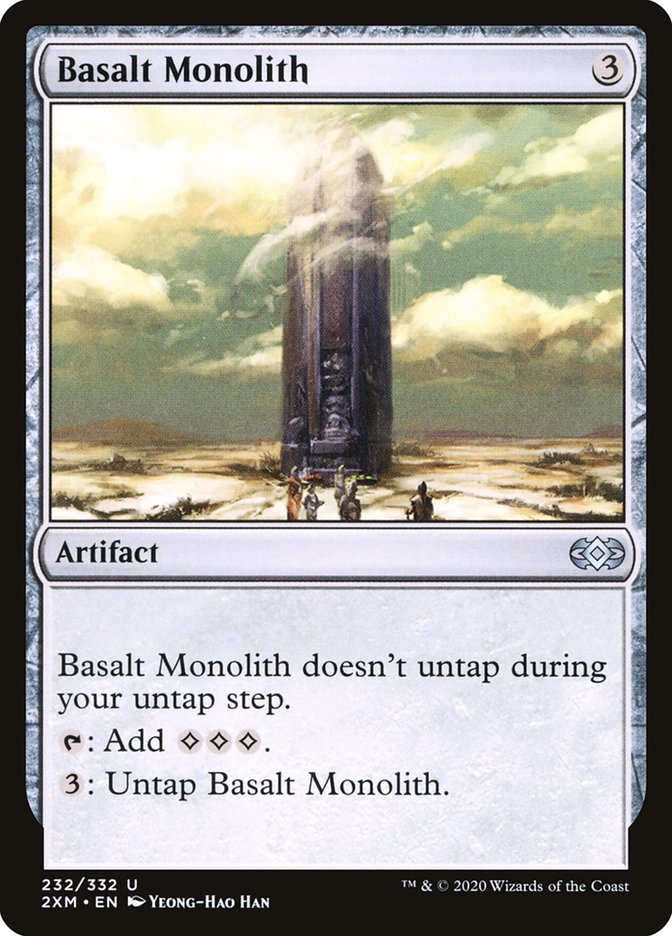 Basalt Monolith [Double Masters] - Card Brawlers