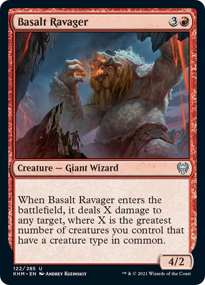 Basalt Ravager [Kaldheim] - Card Brawlers