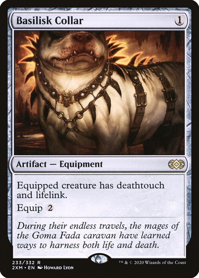 Basilisk Collar [Double Masters] - Card Brawlers