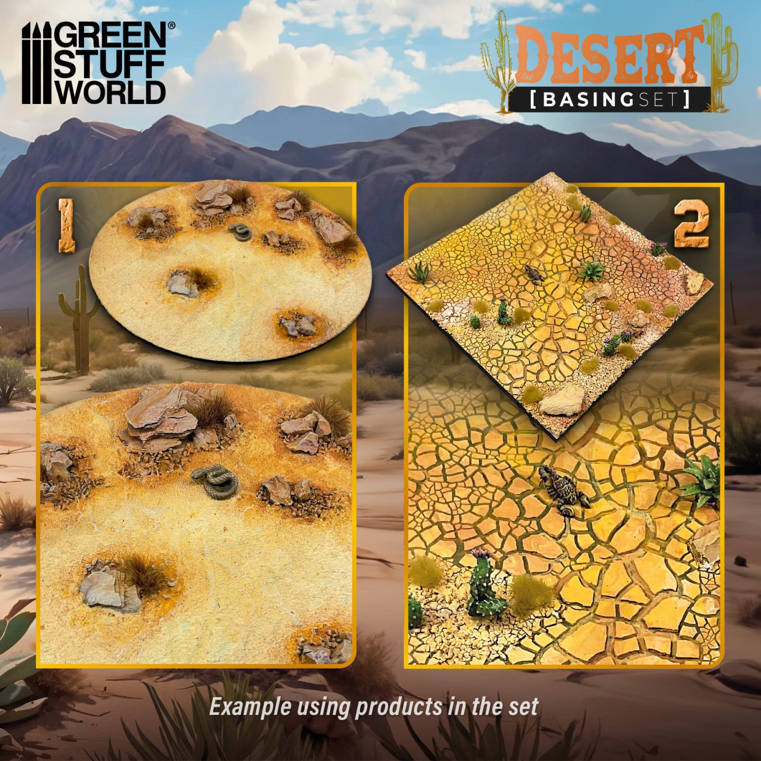 Green Stuff World - Basing Set - Desert - Green Stuff World - Card Brawlers | Quebec | Canada |