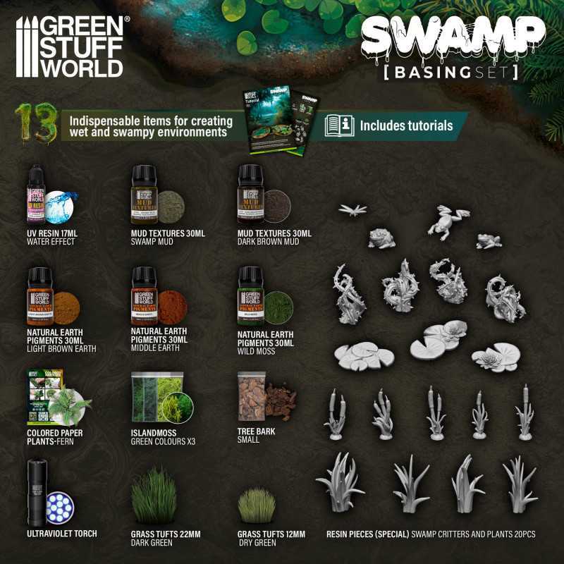 Green Stuff World - Basing Set - Swamp - Green Stuff World - Card Brawlers | Quebec | Canada |