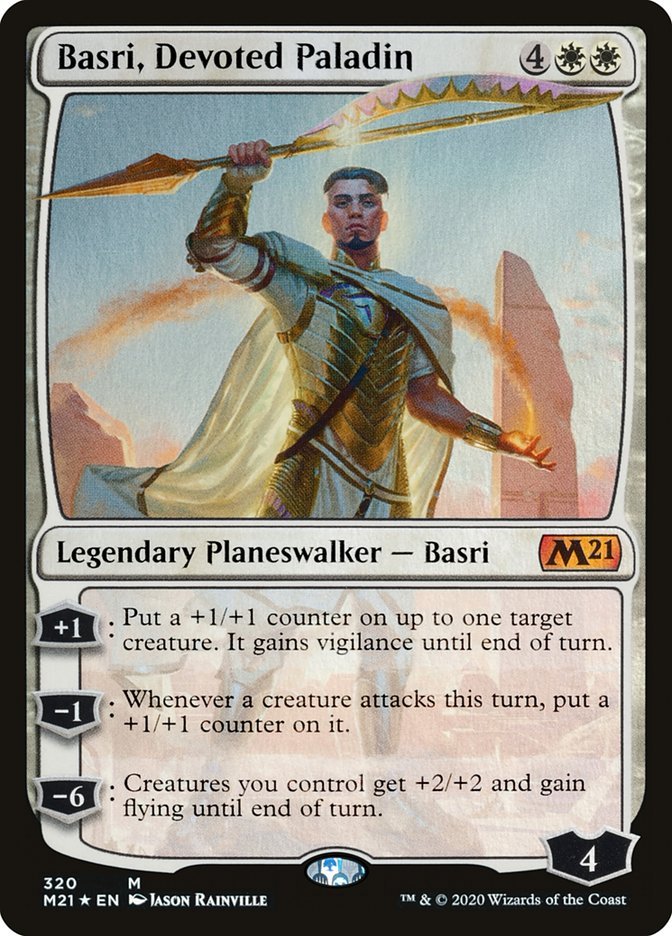 Basri, Devoted Paladin [Core Set 2021] - Card Brawlers