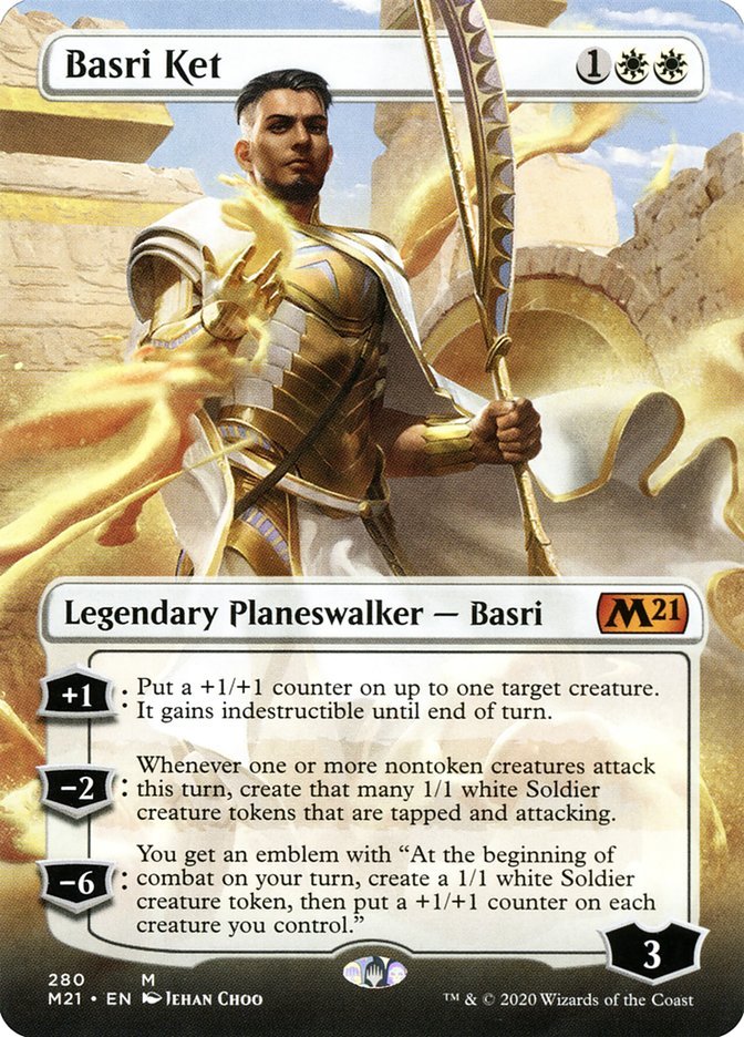 Basri Ket (Borderless) [Core Set 2021] - Card Brawlers