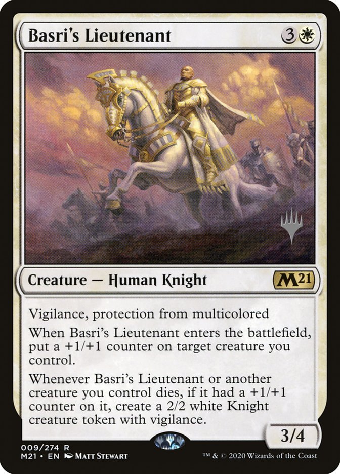 Basri's Lieutenant (Promo Pack) [Core Set 2021 Promos] - Card Brawlers