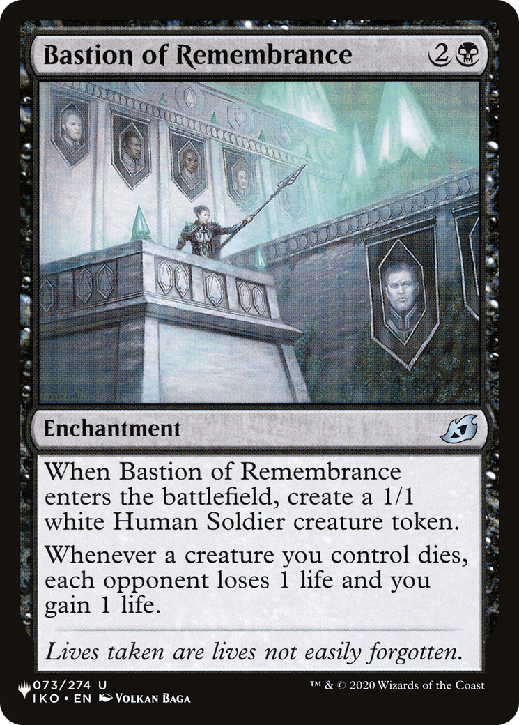 Bastion of Remembrance [The List] - Card Brawlers