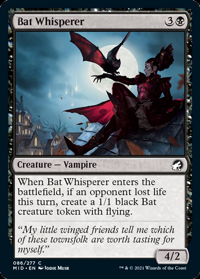 Bat Whisperer [Innistrad: Midnight Hunt] - Card Brawlers