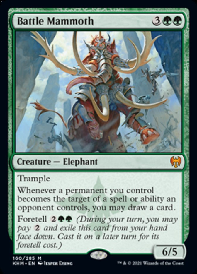 Battle Mammoth [Kaldheim] - Card Brawlers