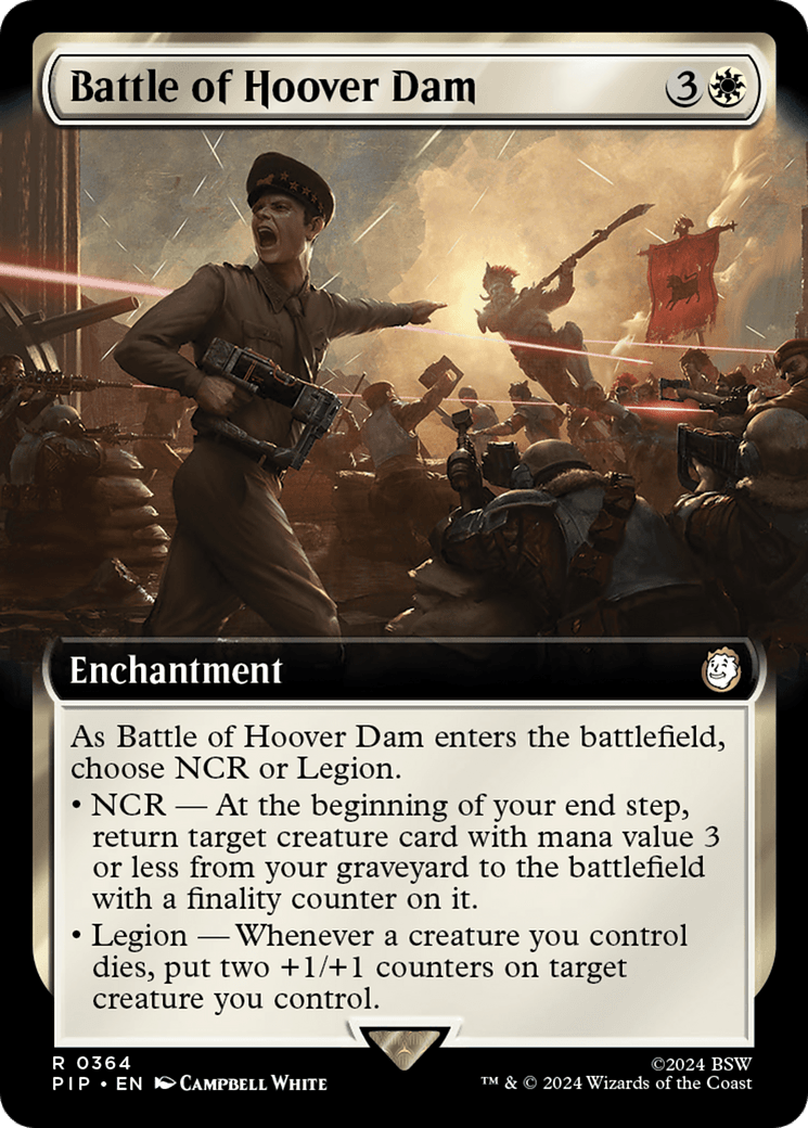 Battle of Hoover Dam (Extended Art) [Fallout] - Card Brawlers