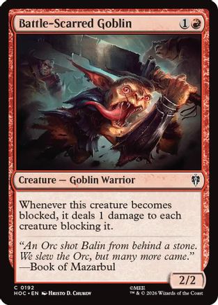 Battle-Scarred Goblin (HOC-192) - The Hobbit: Eternal-Legal - Card Brawlers