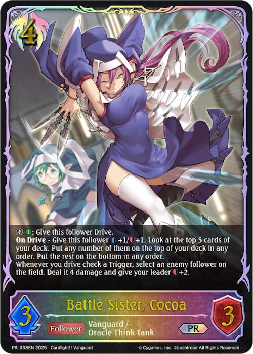 Battle Sister, Cocoa (PR - 338EN) [Promotional Cards] - Card Brawlers