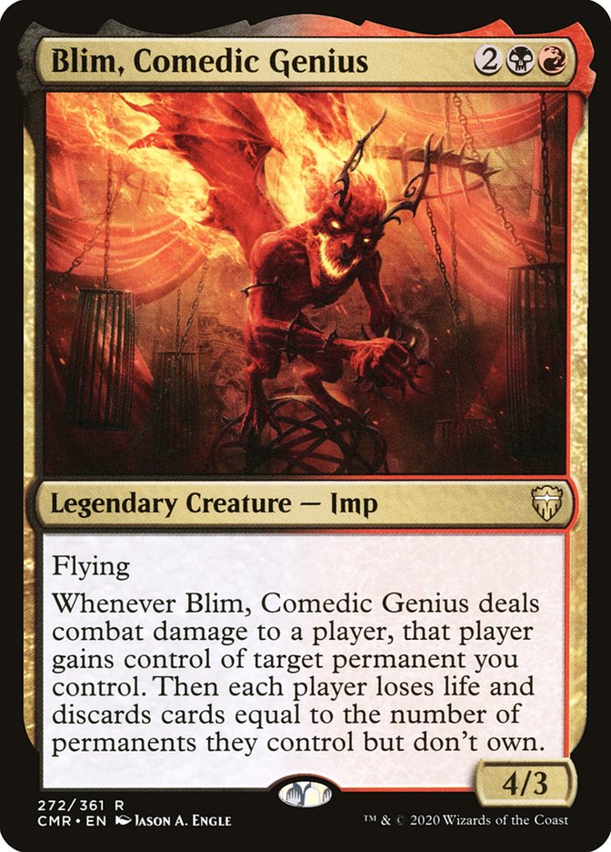 Blim, Comedic Genius [Commander Legends] - Magic: The Gathering - Card Brawlers | Quebec | Canada |
