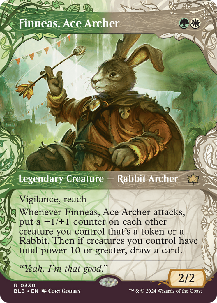Finneas, Ace Archer (Showcase) [Bloomburrow] - Magic: The Gathering - Card Brawlers | Quebec | Canada |