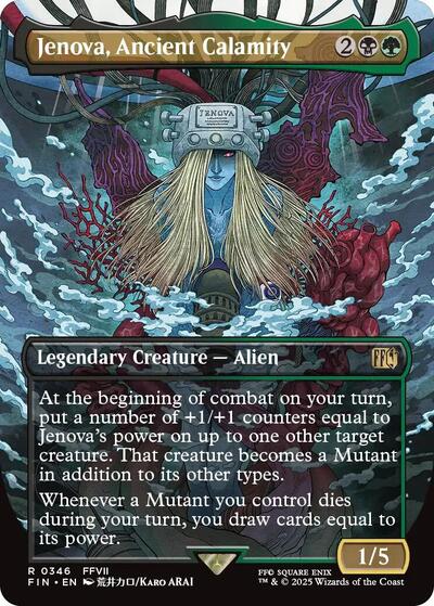 Jenova, Ancient Calamity (Borderless) [FINAL FANTASY] - Magic: The Gathering - Card Brawlers | Quebec | Canada |