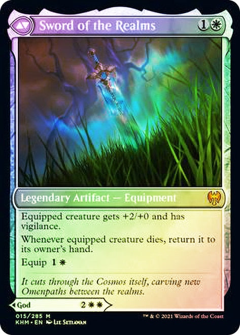 Halvar, God of Battle // Sword of the Realms [Kaldheim Prerelease Promos] - Magic: The Gathering - Card Brawlers | Quebec | Canada |