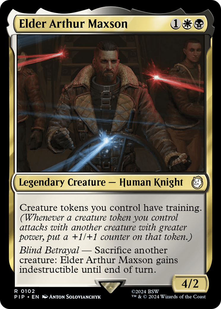 Elder Arthur Maxson [Fallout] - Magic: The Gathering - Card Brawlers | Quebec | Canada |