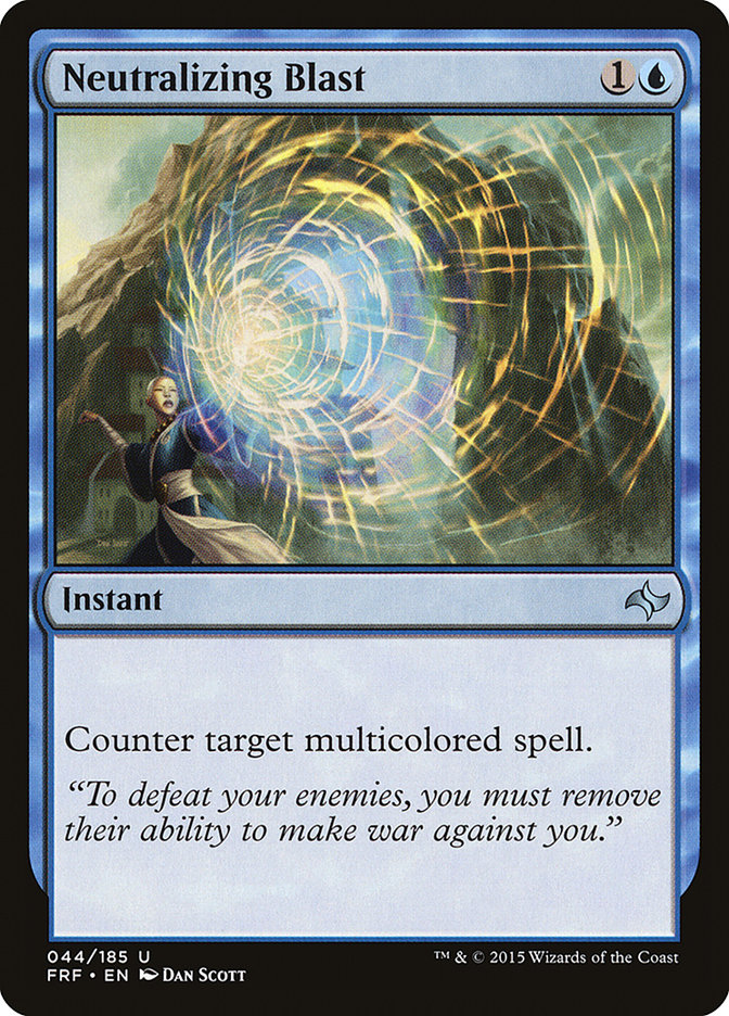 Neutralizing Blast [Fate Reforged] - Magic: The Gathering - Card Brawlers | Quebec | Canada |