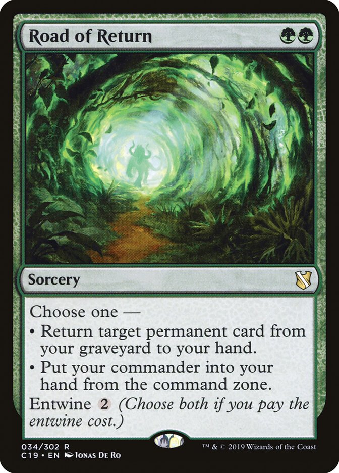 Road of Return [Commander 2019] - Magic: The Gathering - Card Brawlers | Quebec | Canada |