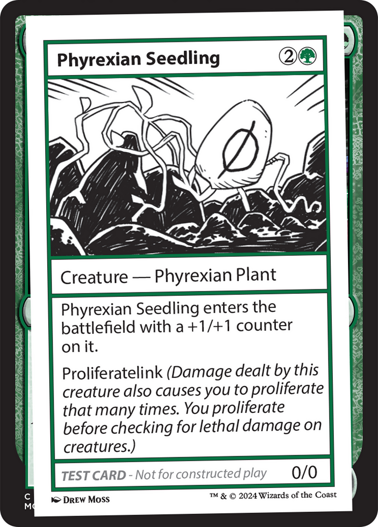 Phyrexian Seedling [Mystery Booster 2 Playtest Cards] - Magic: The Gathering - Card Brawlers | Quebec | Canada |