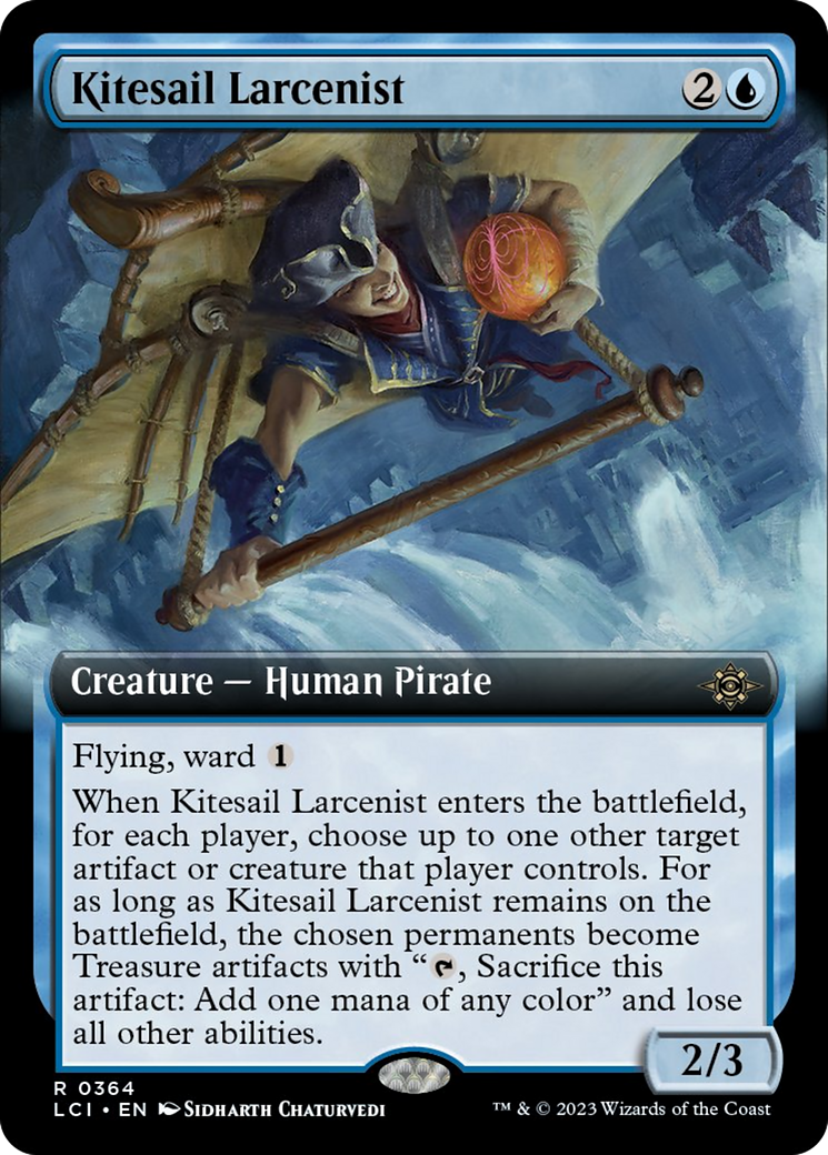Kitesail Larcenist (Extended Art) [The Lost Caverns of Ixalan] - Magic: The Gathering - Card Brawlers | Quebec | Canada |