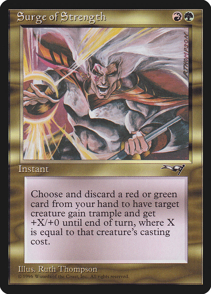 Surge of Strength [Alliances] - Magic: The Gathering - Card Brawlers | Quebec | Canada |