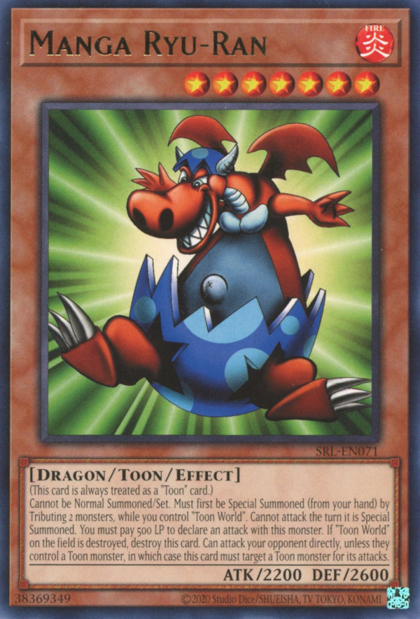 Manga Ryu-Ran [SRL-EN071] Rare - Yu-Gi-Oh! - Card Brawlers | Quebec | Canada |