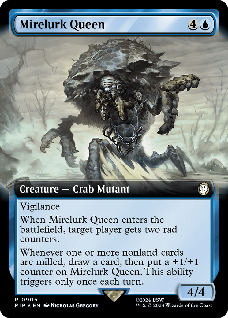 Mirelurk Queen (Extended Art) (Surge Foil) [Fallout] - Magic: The Gathering - Card Brawlers | Quebec | Canada |