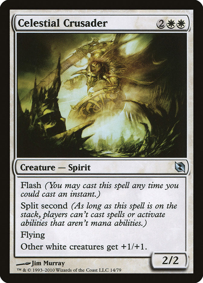 Celestial Crusader [Duel Decks: Elspeth vs. Tezzeret] - Magic: The Gathering - Card Brawlers | Quebec | Canada |