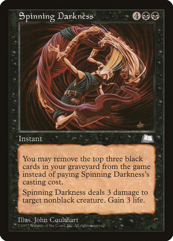 Spinning Darkness [Weatherlight] - Magic: The Gathering - Card Brawlers | Quebec | Canada |