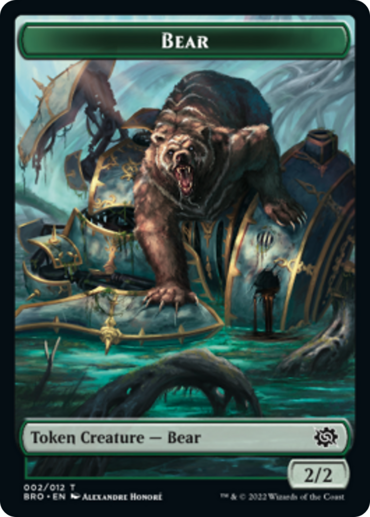 Bear Token [The Brothers' War Tokens] - Magic: The Gathering - Card Brawlers | Quebec | Canada |