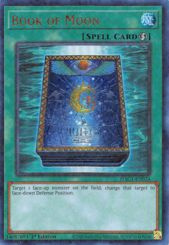 Livre de la Lune (Duel Terminal) [HAC1-EN024] Parallèle Rare 