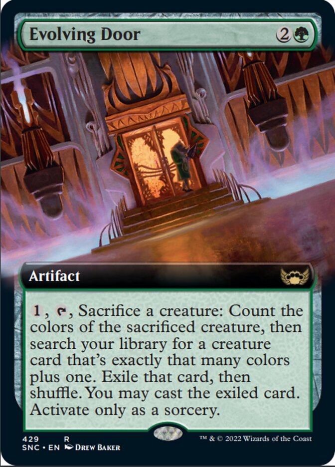 Evolving Door (Extended Art) [Streets of New Capenna] - Magic: The Gathering - Card Brawlers | Quebec | Canada |