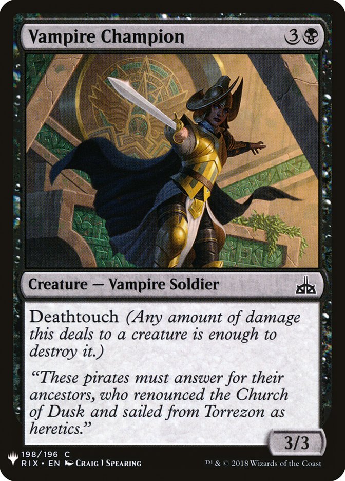 Vampire Champion [Mystery Booster] - Magic: The Gathering - Card Brawlers | Quebec | Canada |