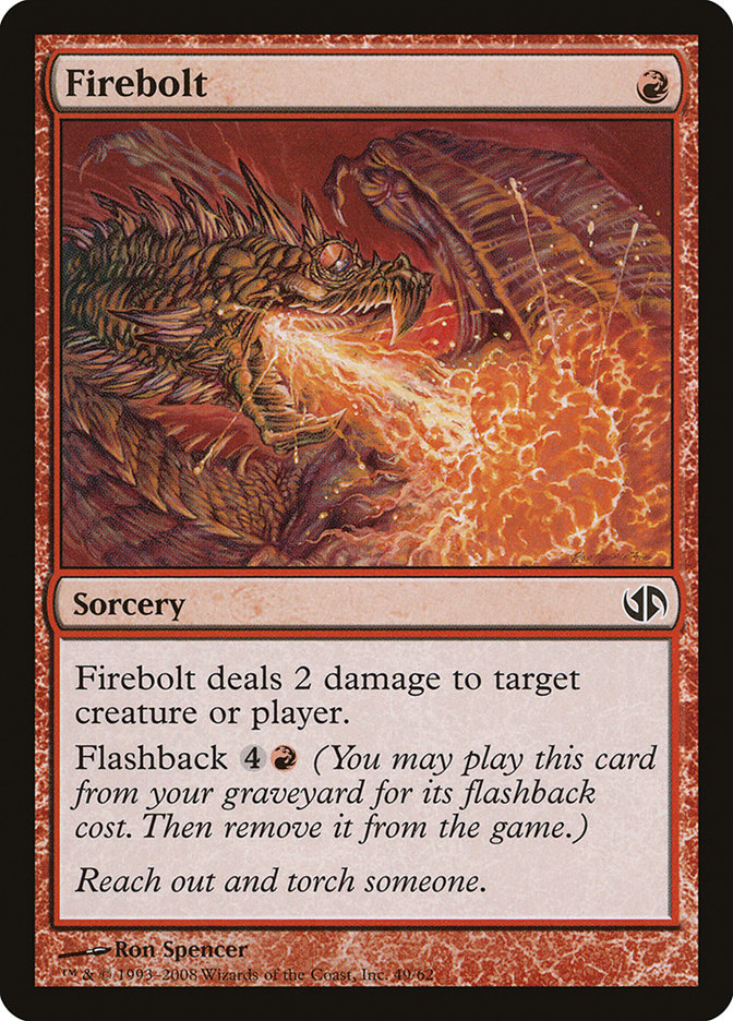 Firebolt [Duel Decks: Jace vs. Chandra] - Magic: The Gathering - Card Brawlers | Quebec | Canada |