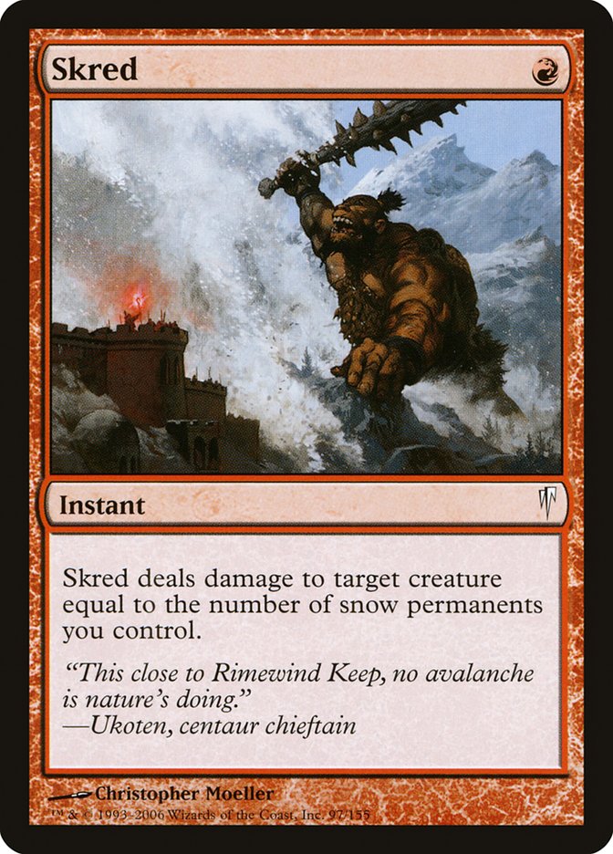Skred [Coldsnap] - Magic: The Gathering - Card Brawlers | Quebec | Canada |