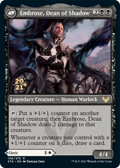 Shaile, Dean of Radiance // Embrose, Dean of Shadow [Strixhaven: School of Mages Prerelease Promos] - Magic: The Gathering - Card Brawlers | Quebec | Canada |