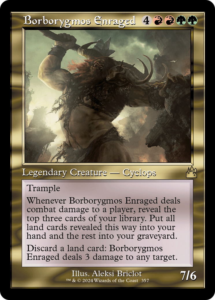 Borborygmos Enraged (Retro Frame) [Ravnica Remastered] - Magic: The Gathering - Card Brawlers | Quebec | Canada |