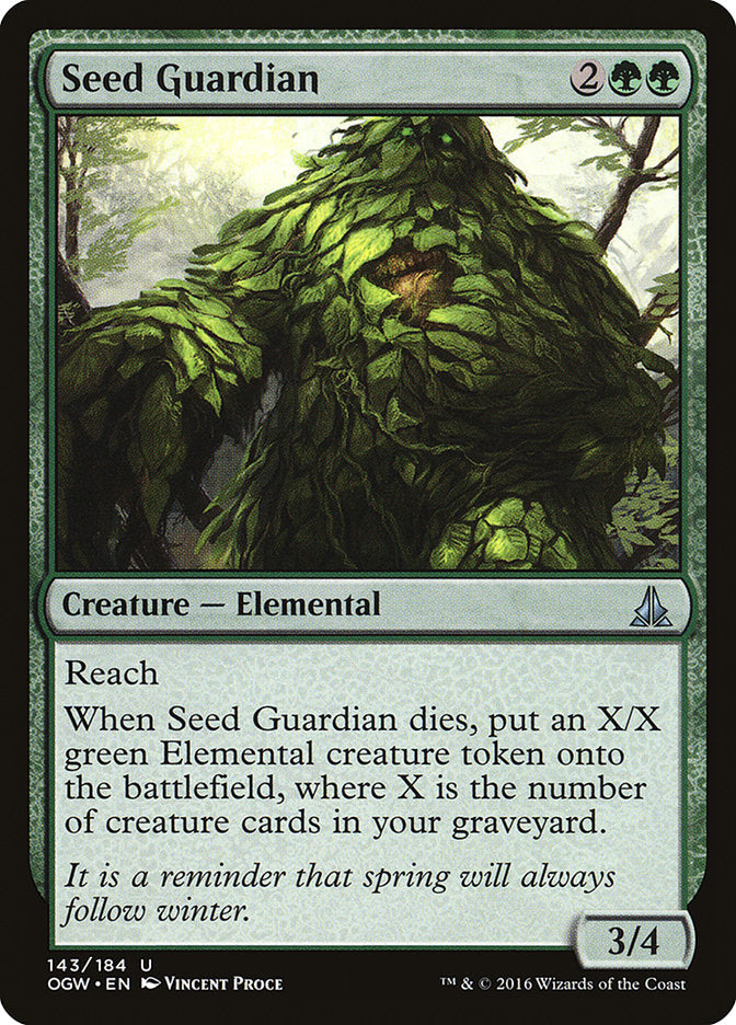 Seed Guardian [Oath of the Gatewatch] - Magic: The Gathering - Card Brawlers | Quebec | Canada |
