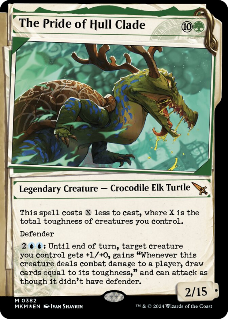 The Pride of Hull Clade (Showcase) (Invisible Ink) [Murders at Karlov Manor] - Magic: The Gathering - Card Brawlers | Quebec | Canada |