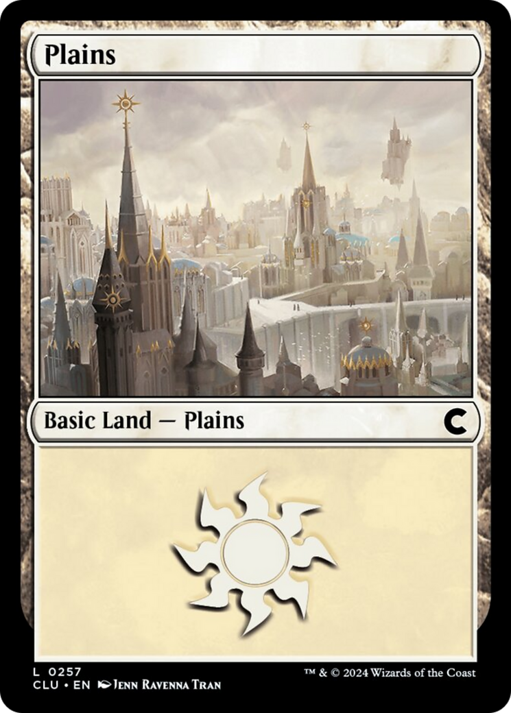 Plains (0257) [Ravnica: Clue Edition] - Magic: The Gathering - Card Brawlers | Quebec | Canada |