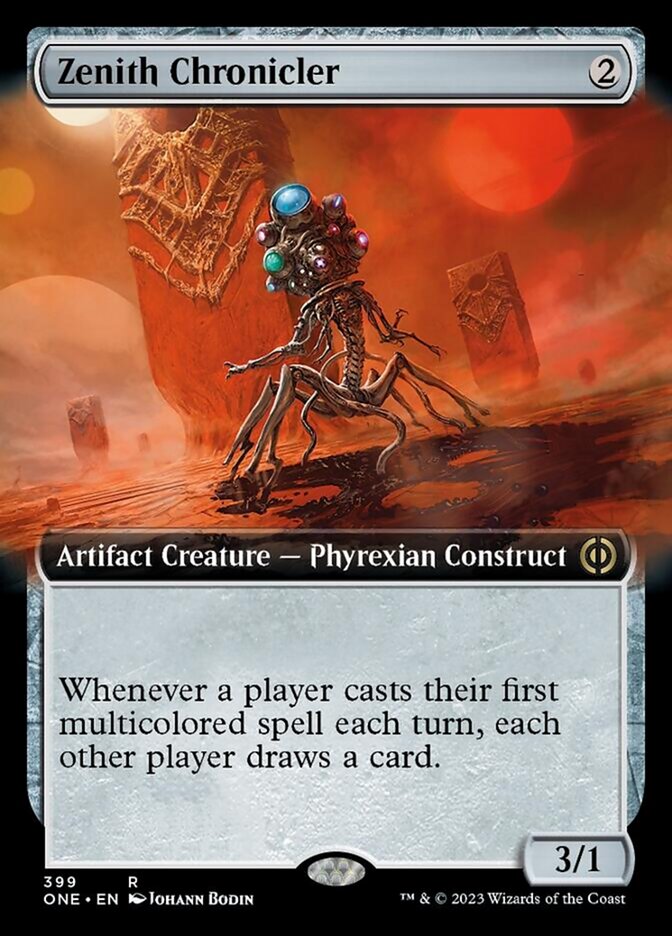 Zenith Chronicler (Extended Art) [Phyrexia: All Will Be One] - Magic: The Gathering - Card Brawlers | Quebec | Canada |